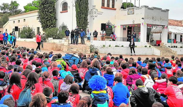 600 scouts en Coto Cuadros