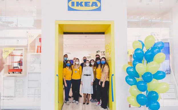 Inauguration of the new Ikea store in Cartagena. 