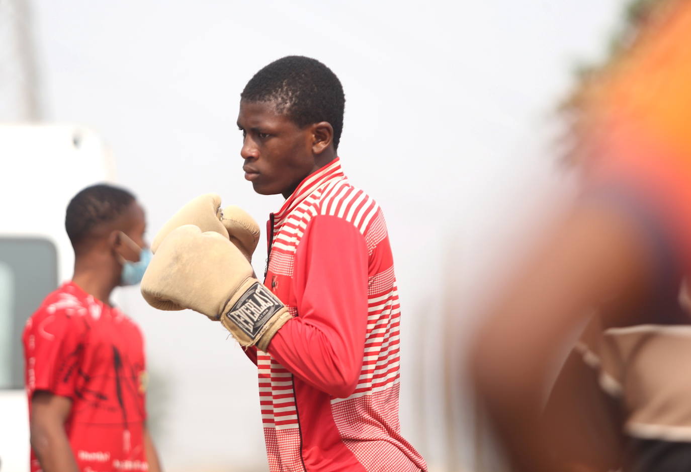 Boxeadores desde la infancia