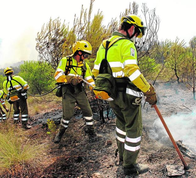 Los vecinos de Calblanque y la zona oeste tendrán un protocolo contra incendios