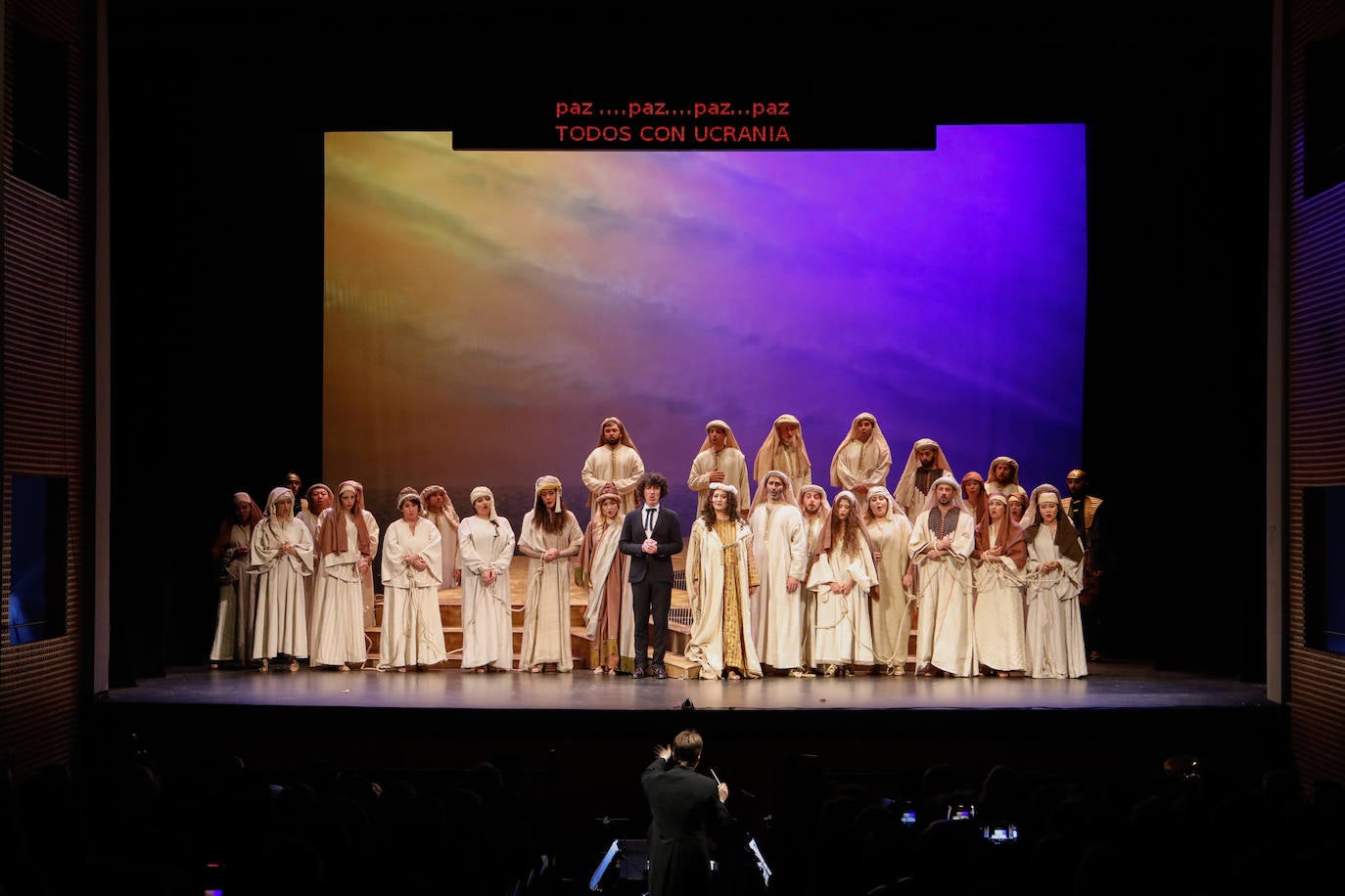 Homenaje a Ucrania en el aniversario de 'Nabucco' en el teatro Guerra de Lorca