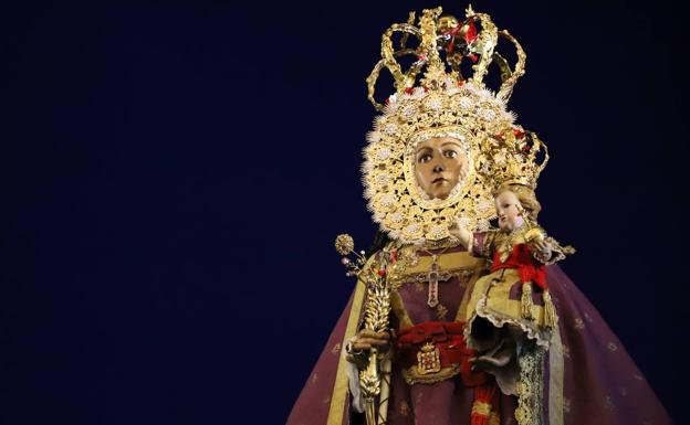 La Virgen de la Fuensanta regresará en romería a su santuario el 3 de mayo