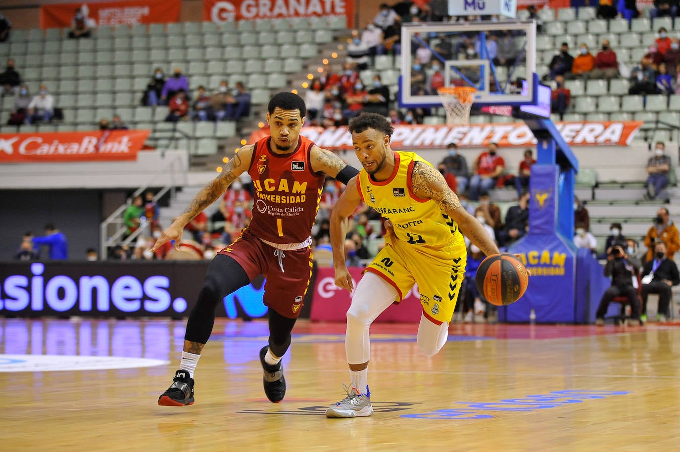 La victoria del UCAM contra el Andorra, en imágenes