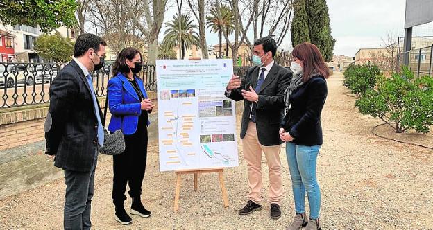Renaturalización de un paseo en La Rafa de Bullas
