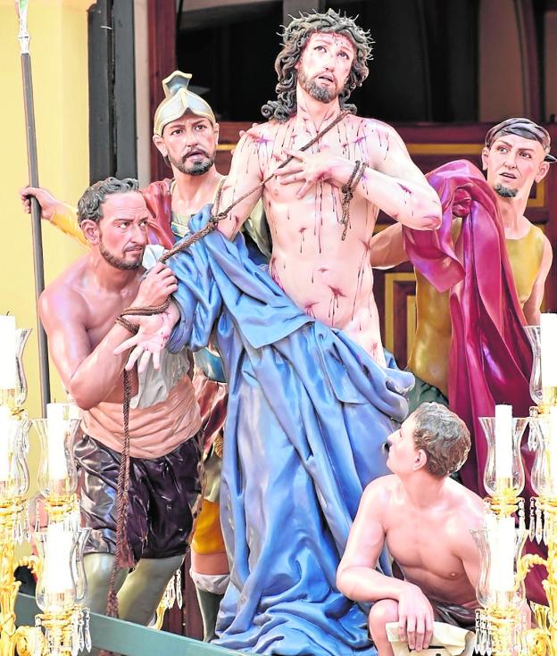 Nuevo paso de la Cofradía de la Caridad de Murcia