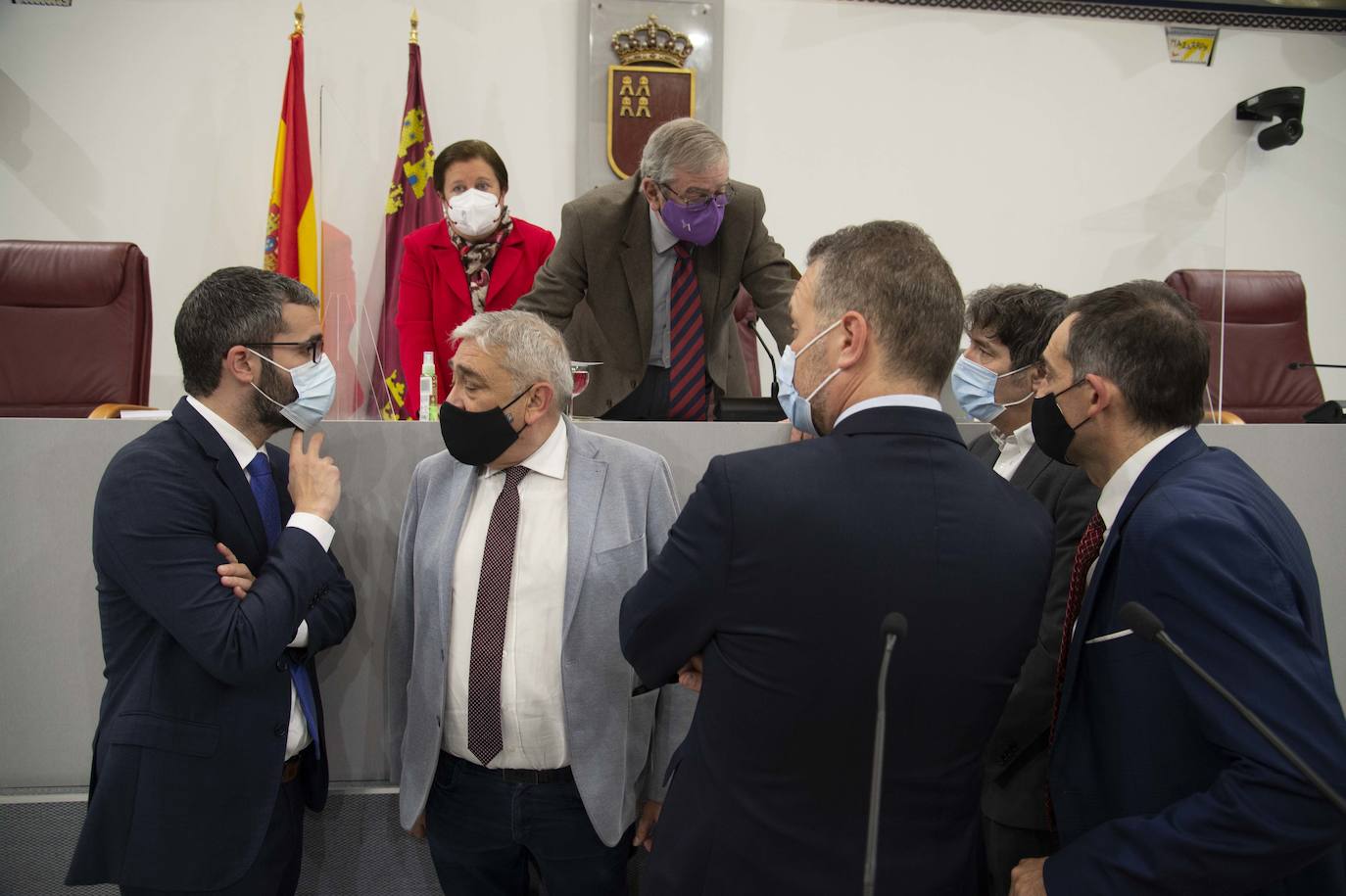 Miras respalda en la Asamblea que el Mar Menor tenga personalidad jurídica