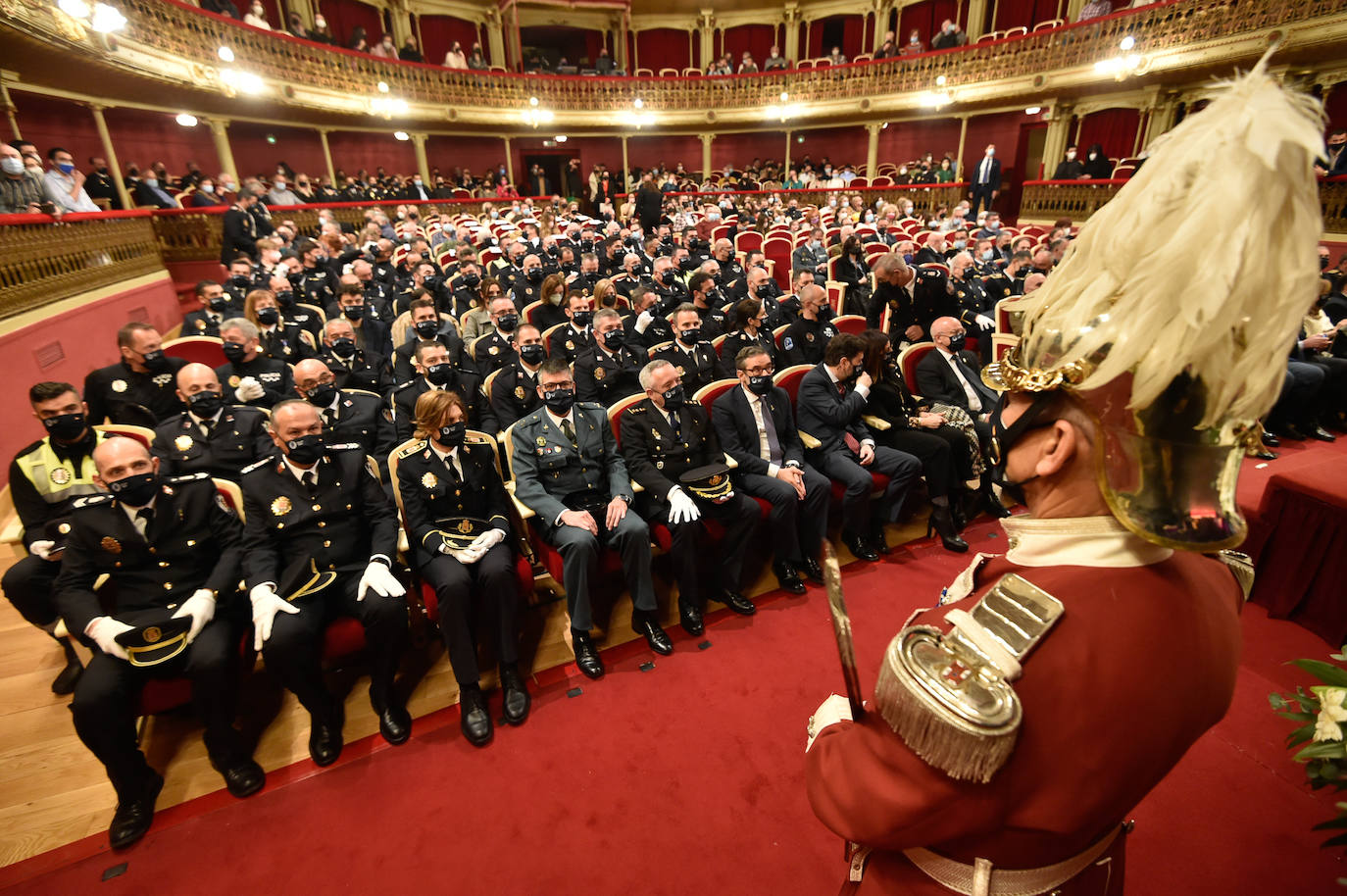 La Policía Local de Murcia celebra del Día de San Patricio en el Teatro Romea