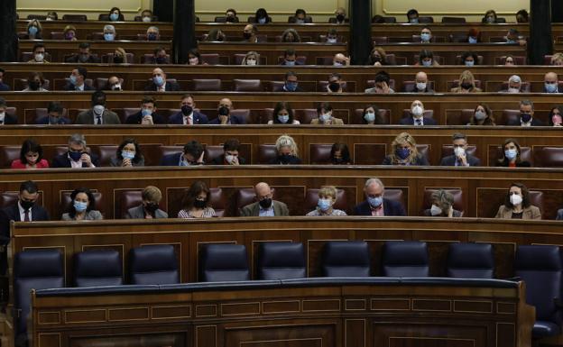 Podemos logra el apoyo de ERC y Más País para llevar al TC la retirada del Congreso de la reforma del Estatuto de la Región de Murcia