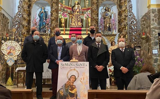 Una imagen de San Juan Evangelista protagoniza el cartel de la Semana Santa de Caravaca de la Cruz