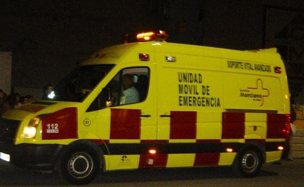 Heridos dos hermanos al ser atropellados por un turismo en la carretera de Alcantarilla