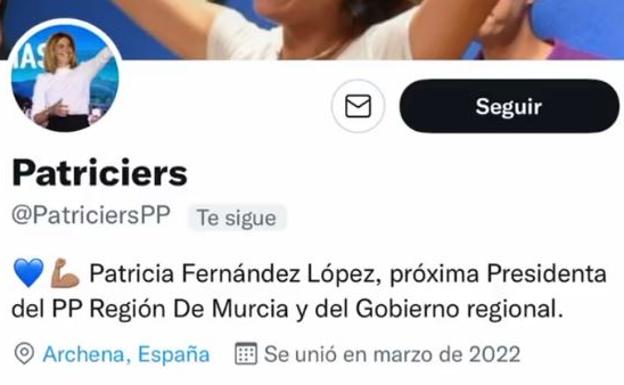 Patricia Fernández denuncia ante la Policía un perfil falso en Twitter que utilizaba su imagen
