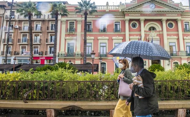 Alerta amarilla en la Región de Murcia por lluvias que pueden dejar hasta 60 litros en 12 horas