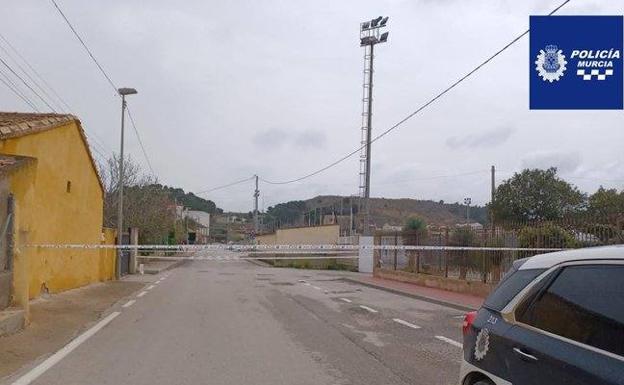 Cortan al tráfico la Vereda de la Ermita de la pedanía murciana de Zeneta