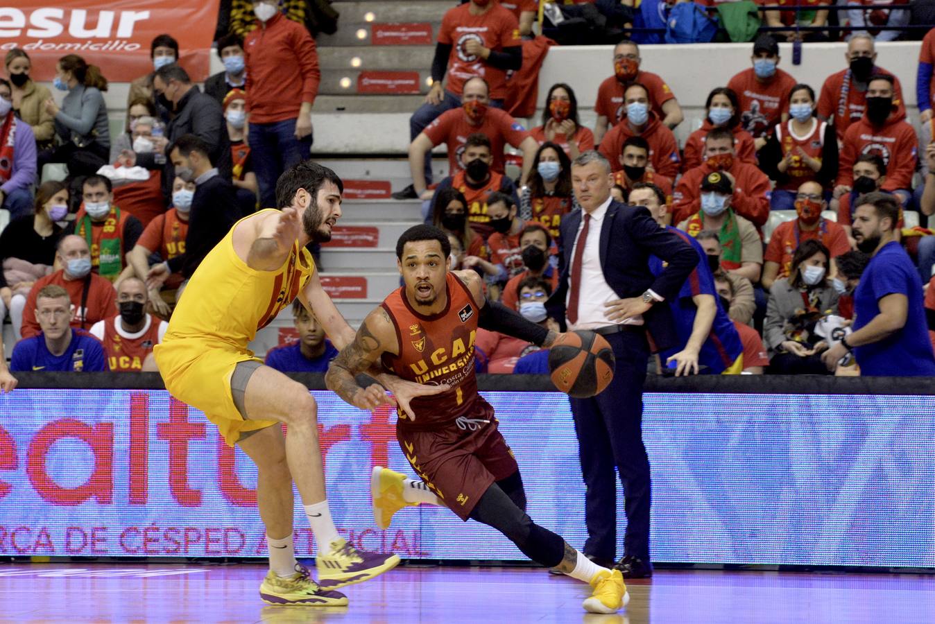 Así ha sido el directo del UCAM-Barça
