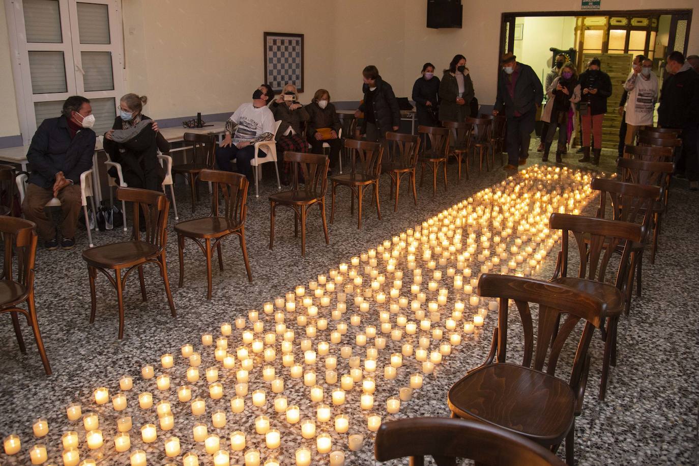 Velas de esperanza en Portmán