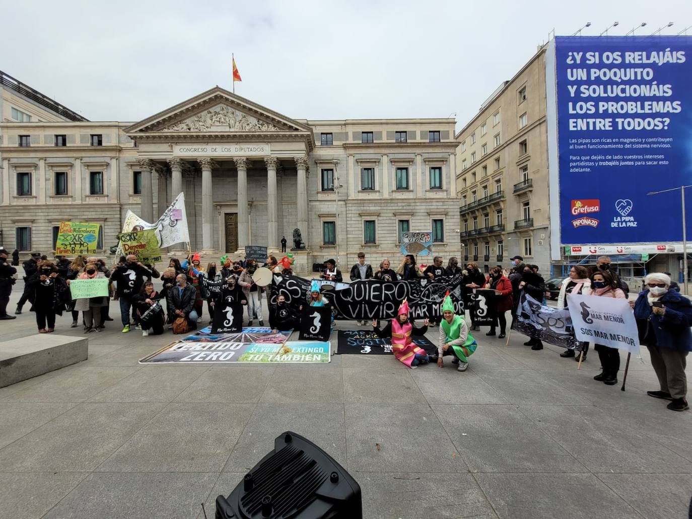 La ILP del Mar Menor sale adelante en el Congreso de los Diputados