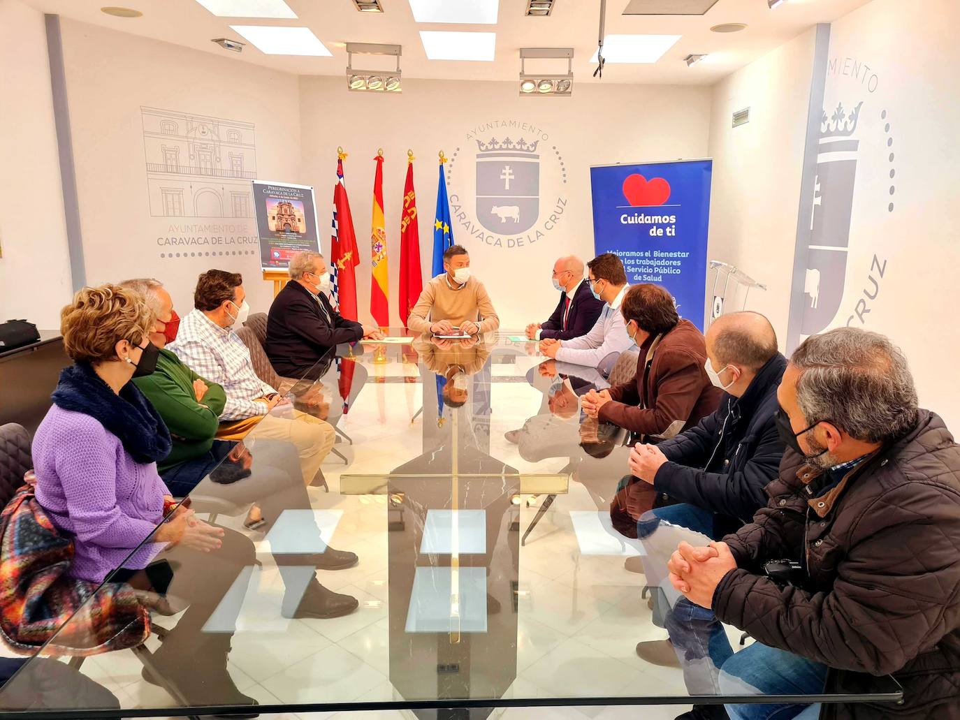 Centenares de profesionales del Servicio Murciano de Salud peregrinarán a Caravaca de la Cruz