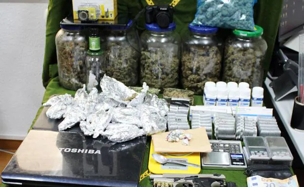 Desmantelan en Cartagena una red dedicada a distribuir droga y cultivar marihuana