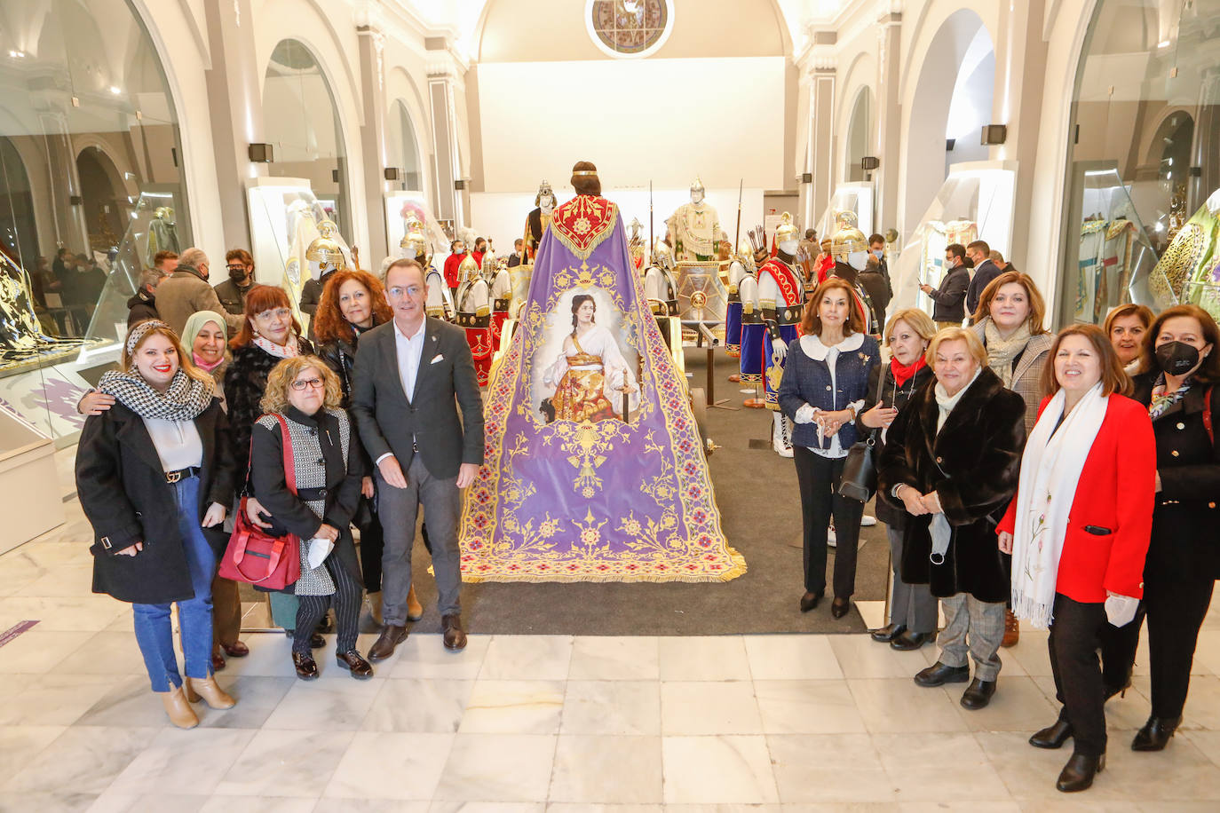 Judit lidera los estrenos del Paso Blanco en la Semana Santa de Lorca