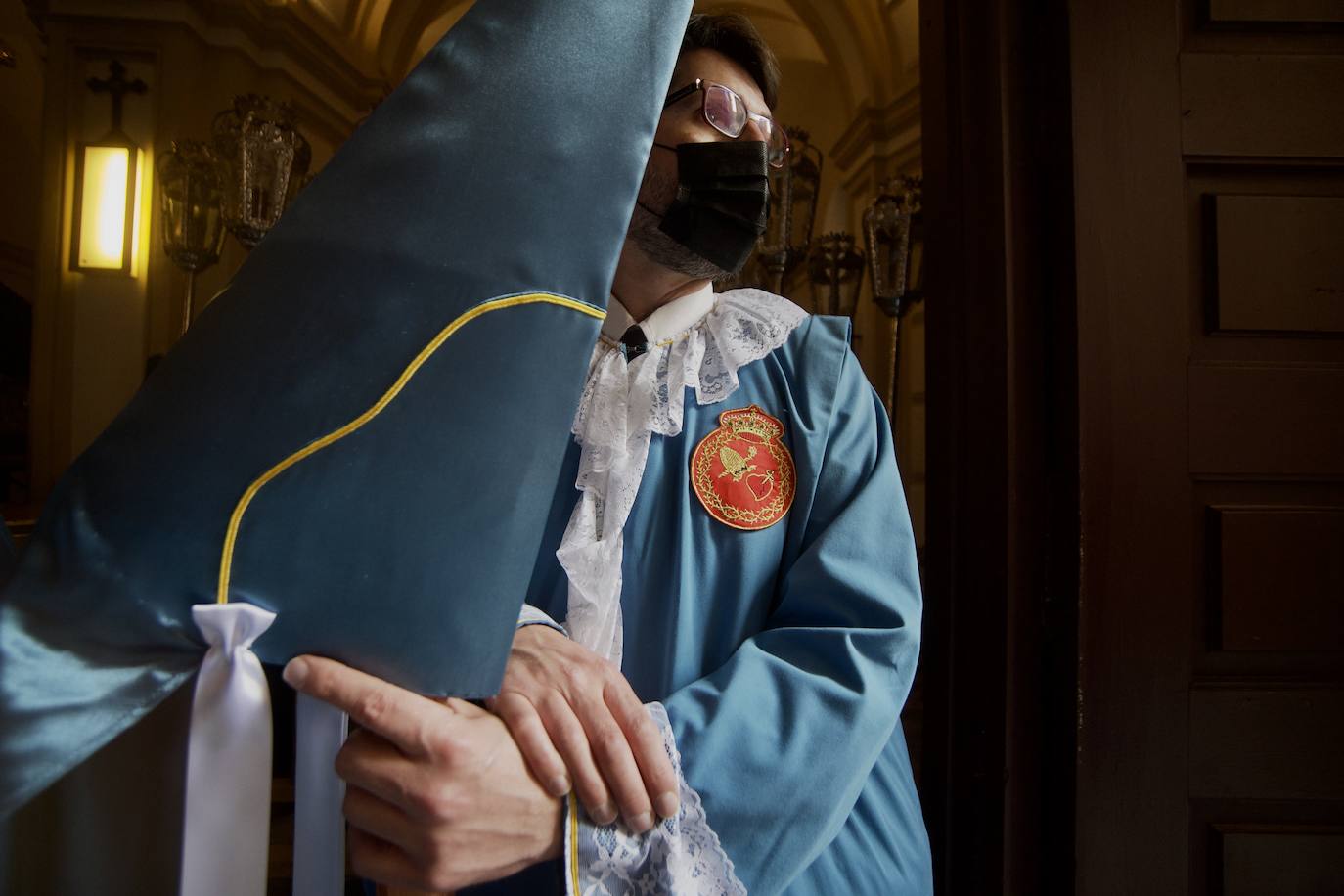 La procesión del Cristo del Amparo de Murcia, en imágenes