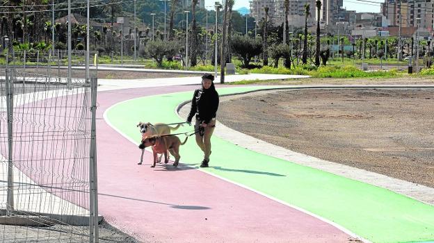 Completan el corredor verde para ciclistas y peatones que vertebra el Plan Rambla de Cartagena