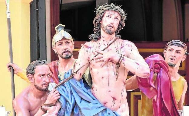 La Caridad presenta su 'Expolio' y la Fe estrena Alfonso X