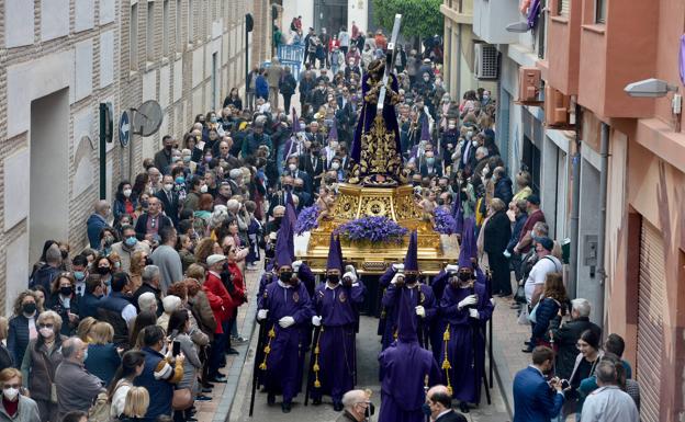 Nuestro Padre Jesús inicia el camino para la vuelta de los 'Salzillos'