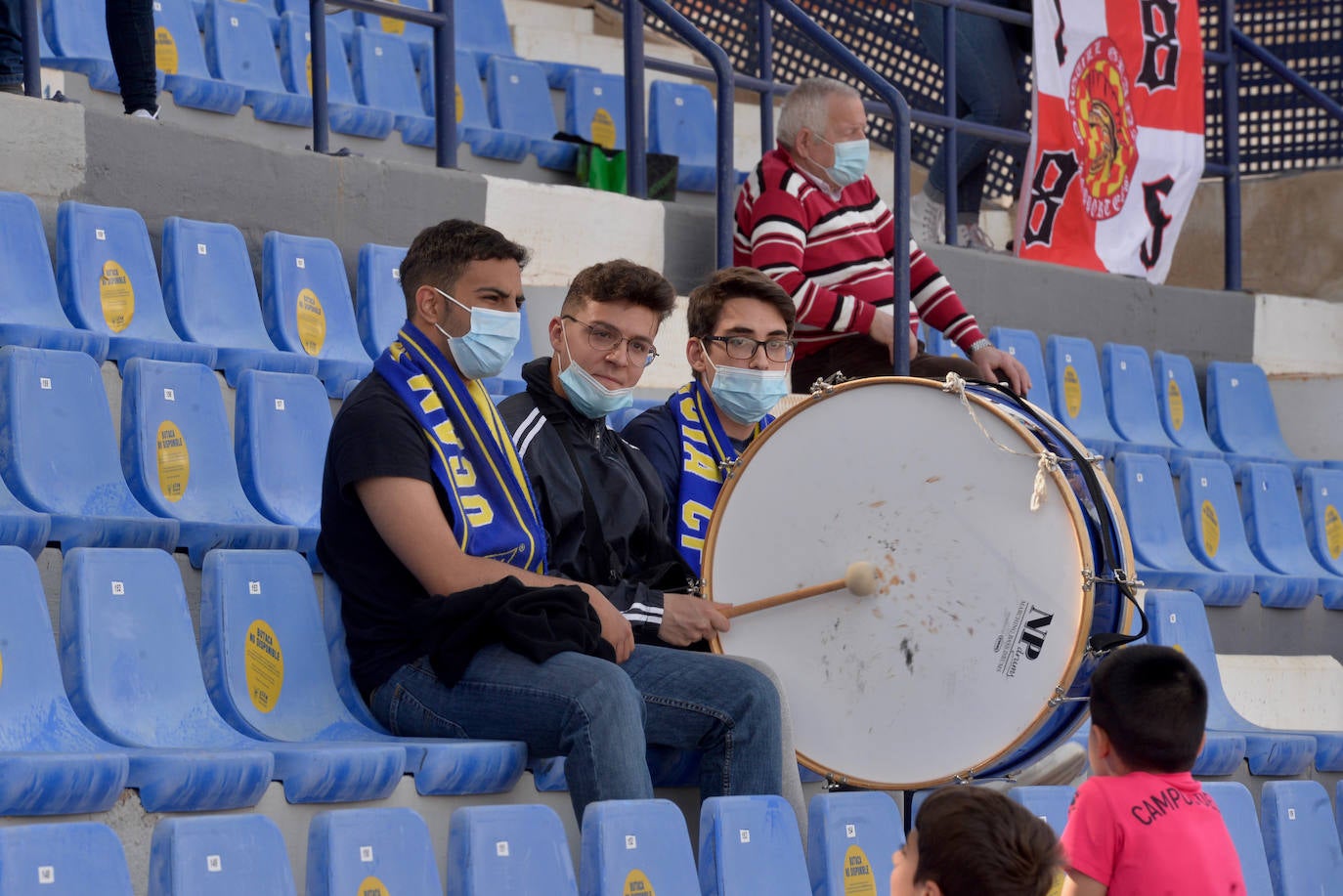 Búscate en las gradas de La Condomina en el partido frente al Nástic