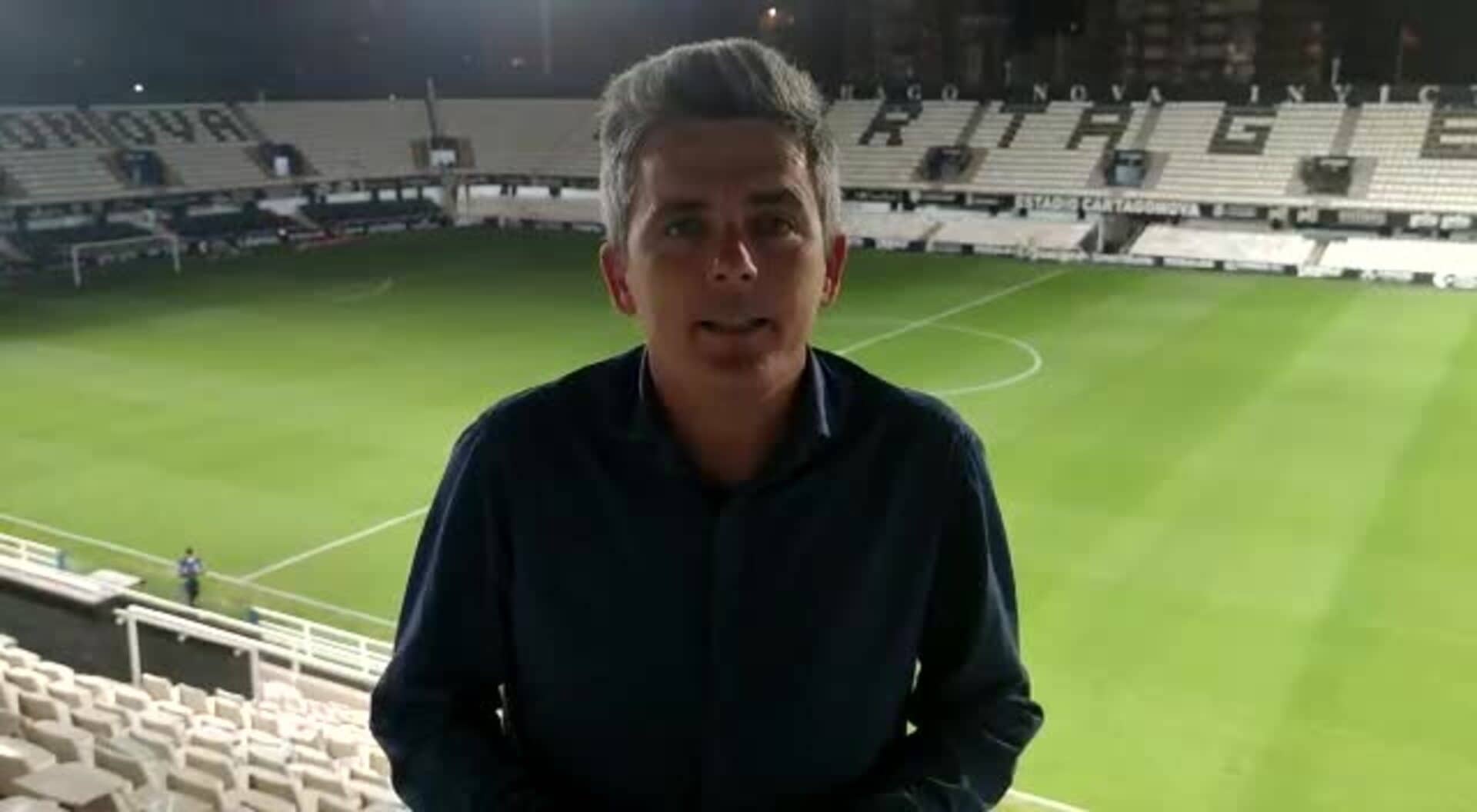 El videoanálisis de Francisco J. Moya sobre el Cartagena - Alcorcón