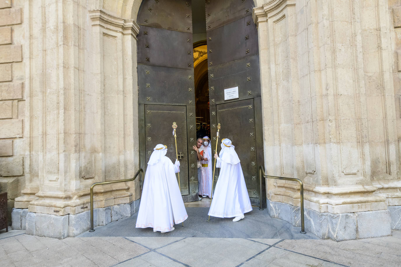 La procesión del Resucitado cierra la Semana Santa murciana