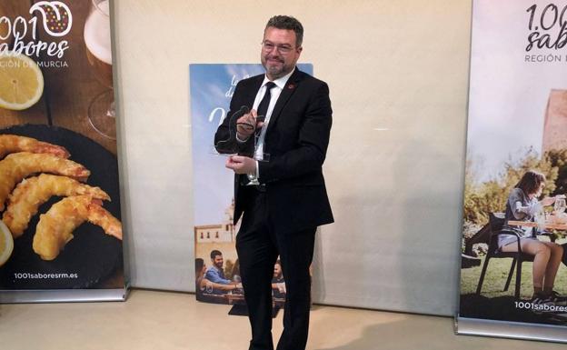 Javier Zapata, mejor sumiller de la Región de Murcia 2022 en un concurso celebrado en el CCT