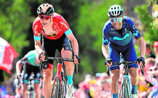 Solo Teuns impide que Valverde gane su sexta Flecha Valona con casi 42 años