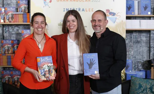 Ginés Sánchez (right) and Cristina Fernández (left), SM Awards 2022.
