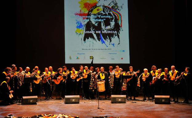 La Tuna de Medicina de Granada gana el primer premio del XXXIII Certamen Internacional de Tunas Costa Cálida-Ciudad de Murcia