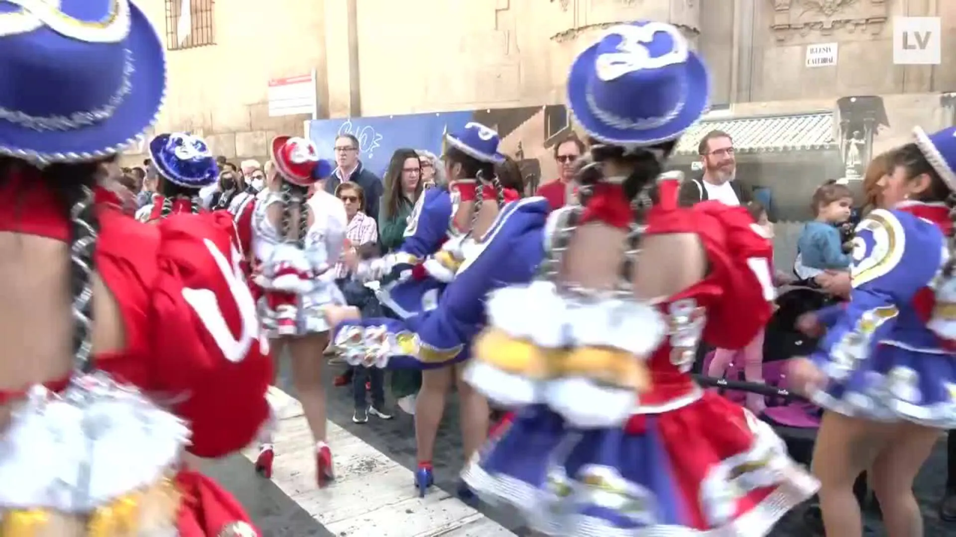 Desfile de Doña Sardina en el Entierro de 2022