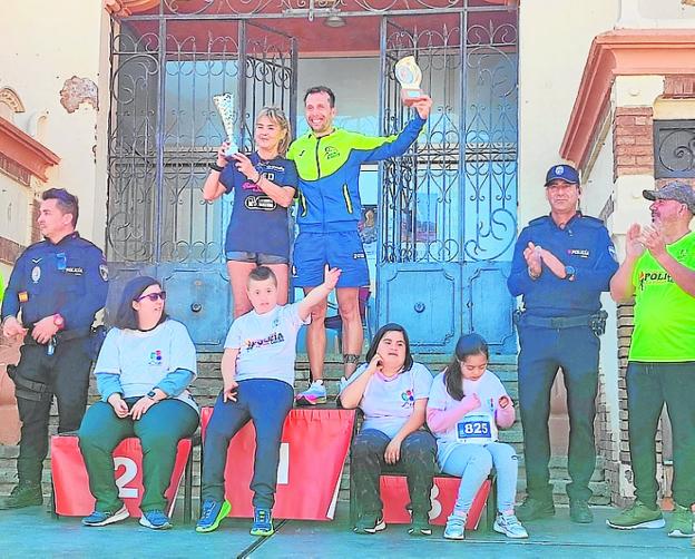 Zancadas solidarias en el cross de La Unión