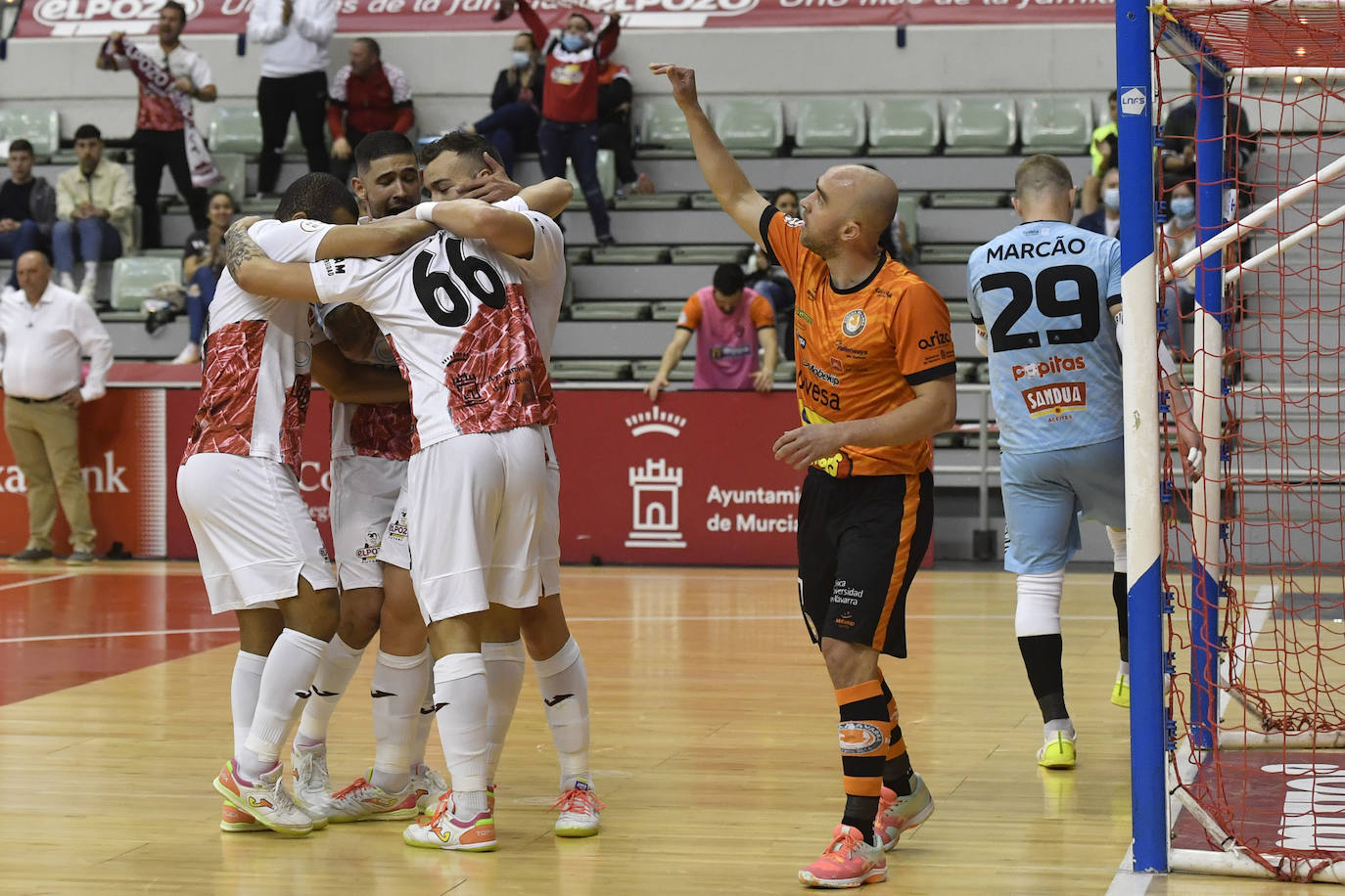 El empate de ElPozo contra el Ribera Navarra, en imágenes