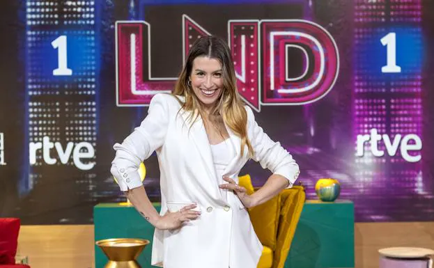 Eva Soriano, presenter of 'La noche D'. 