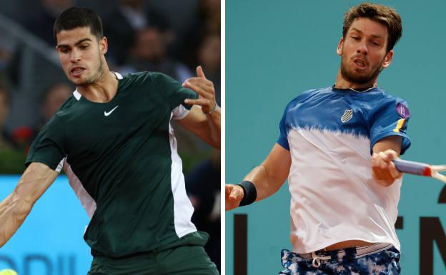 Carlos Alcaraz y Cameron Norrie volverán a verse las caras en la tercera ronda del Mutua Madrid Open