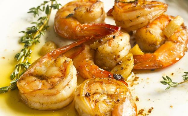 Gambas al ajillo