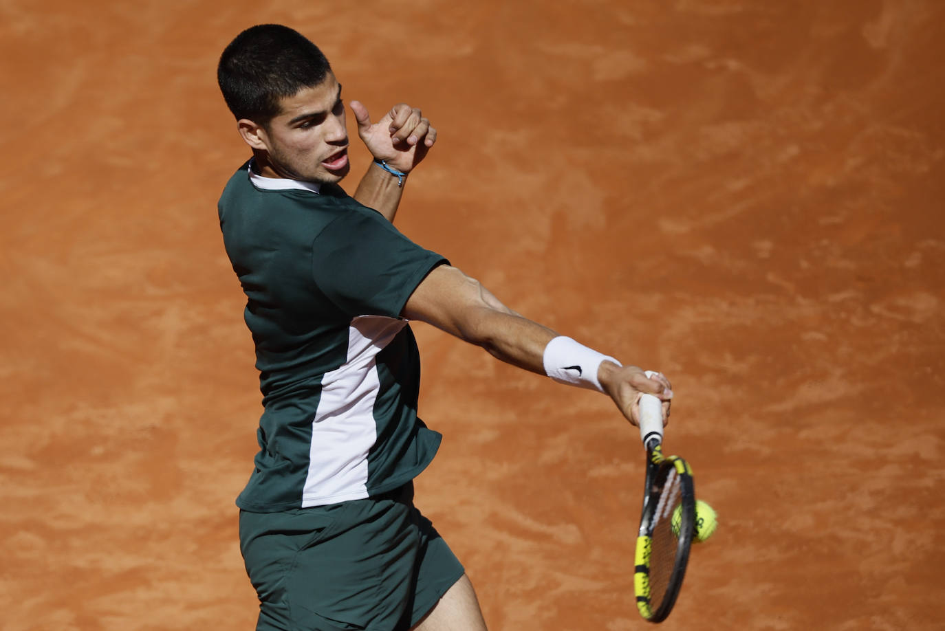 El partido Rafa Nadal - Carlos Alcaraz del Mutua Madrid Open, en imágenes