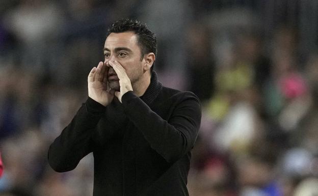 Xavi Hernández, Barça coach. 