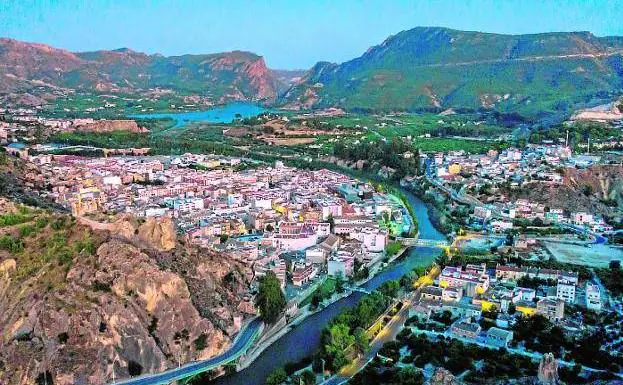 Panoramic view of the municipality of Blanca, in a file image.