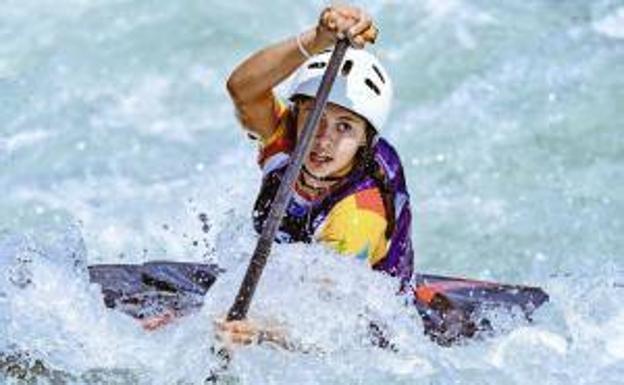 La calasparreña Clara González defenderá a España en la Copa del Mundo de slalom