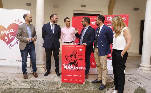 Duquenque, Farru, Antonio Carmona y Conchi Heredia homenajean a Paco de Lucía en Lorca