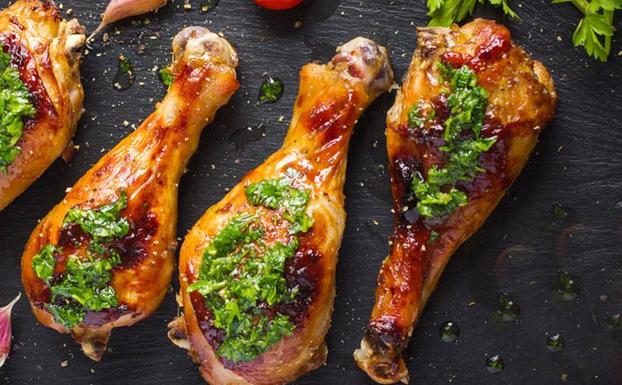 Jamoncitos de pollo con gremolata