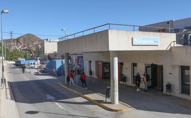 Emergency room of the Rafael Méndez de Lorca hospital, in a file photograph.