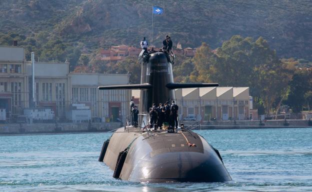 El 'Isaac Peral', listo para salir a la mar