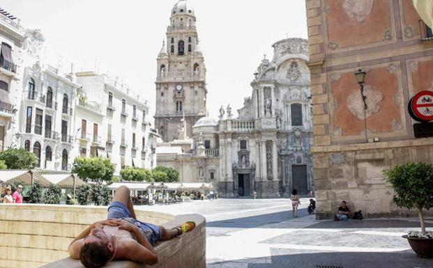 Murcia volverá a marcar la temperatura más alta de España este domingo