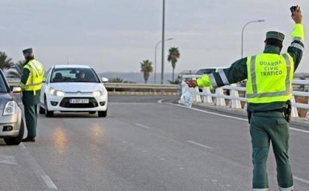 A control of the Civil Guard in a file photo.